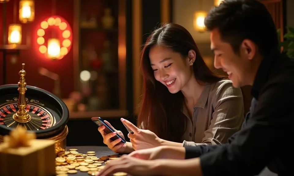 Mobile casino lobby
